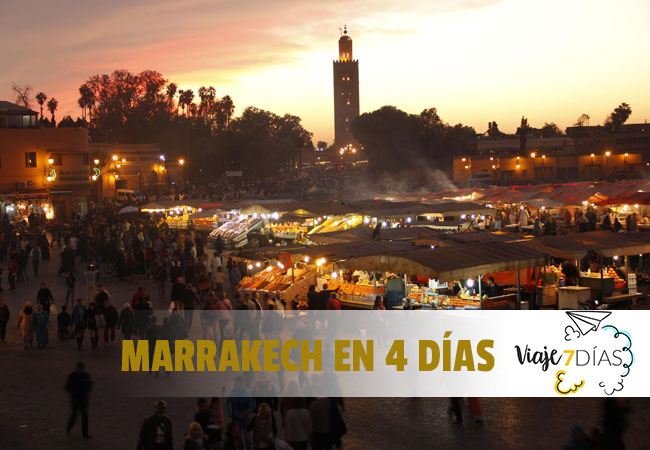 Marrakech en 4 días